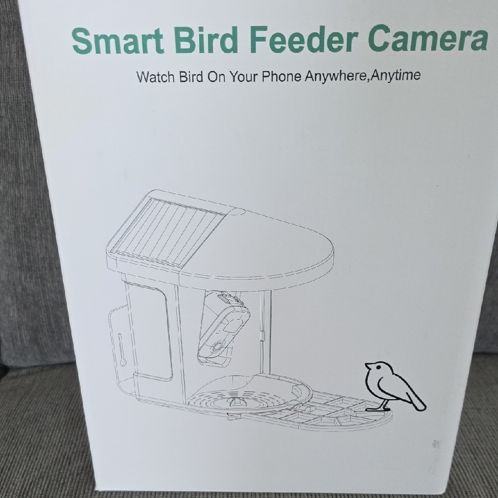 Smart Bird Feeder Camera - Blue, New In Box - Picture 9 of 9